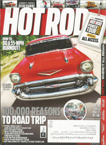 HOT ROD 2015 NOV - CJ MUSTANG, '57 Chevy, POWER TOUR, ALUMINUM CASTING